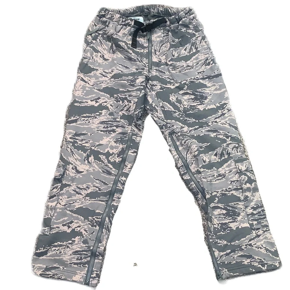 NWT Massif Elements M Camo Cold Weather Flame Resistant Insulated Pants ABU USAF